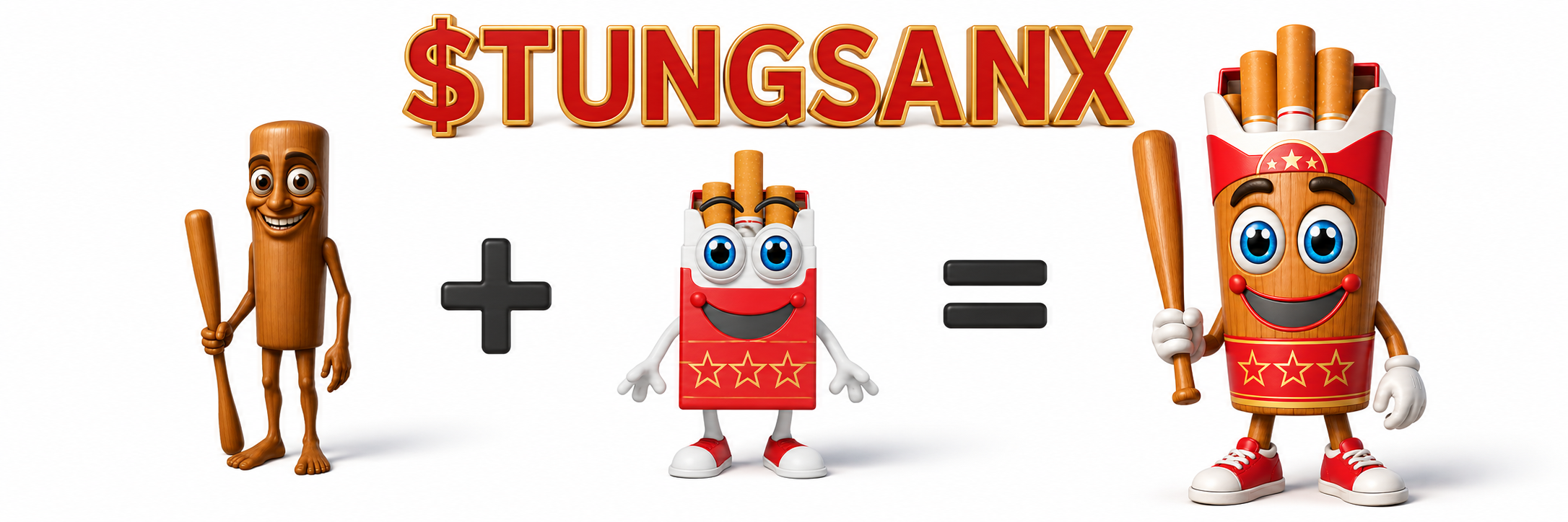 Tung Tung Sahur + Sanxing pack = $TUNGSANX banner